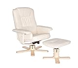 Stillstuhl Amstyle Comfort drehbar mit Hocker