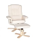 Stillstuhl Amstyle Comfort drehbar mit Hocker - 3