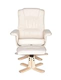 Stillstuhl Amstyle Comfort drehbar mit Hocker - 4