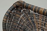 Stillstuhl LUXOR aus Rattan in der Farbe Zebrano - 6